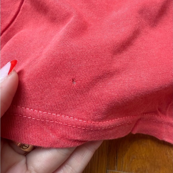 Brandy Melville Boston 1984 Crop Top Red Shirt - Picture 5 of 5